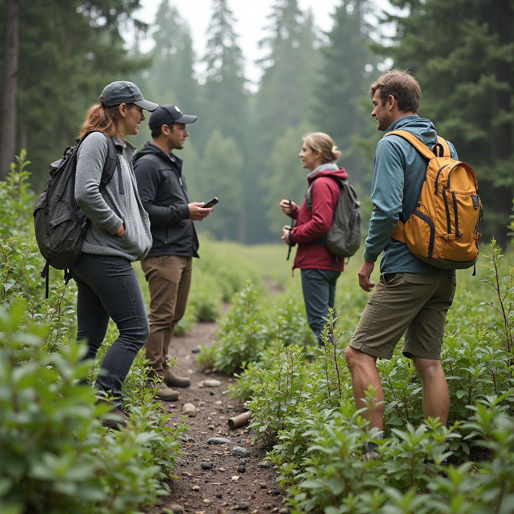 Educational nature walk session